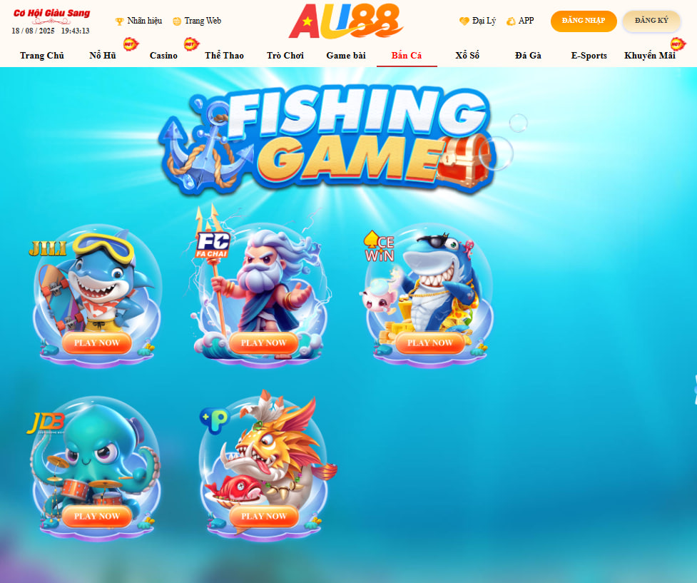 AU88 - AU88.COM TRANG CHỦ ĐĂNG KÝ AU 88 TRANG CHÍNH THỨC 2026 26 Tại sảnh bắn cá Online bạn có thể trải nghiệm đa dạng các bộ môn giải trí để kiếm tiền Online